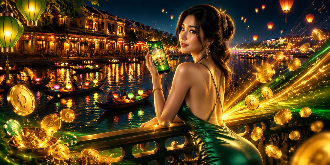 Người chơi slot tham gia giải trí sôi động tại Hội An